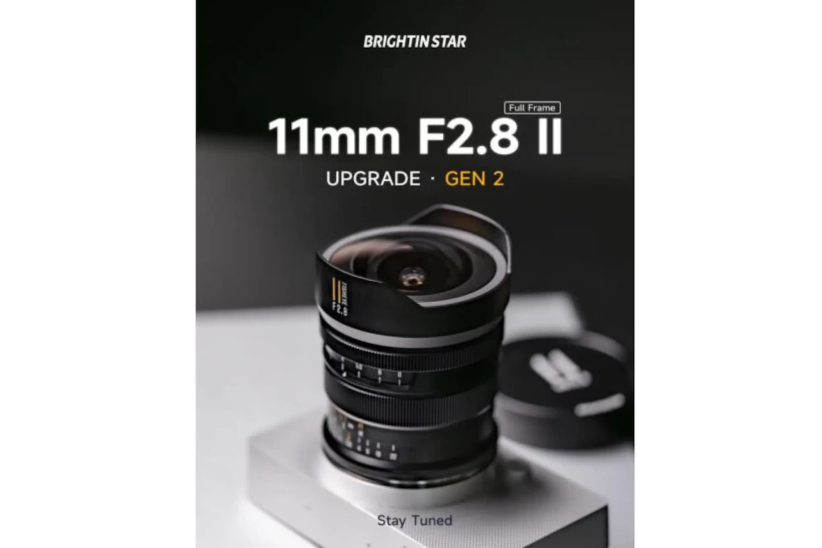 4/8発売 Brightin Star 11mm f/2.8 IIが正式発表 フルサイズ182°の新